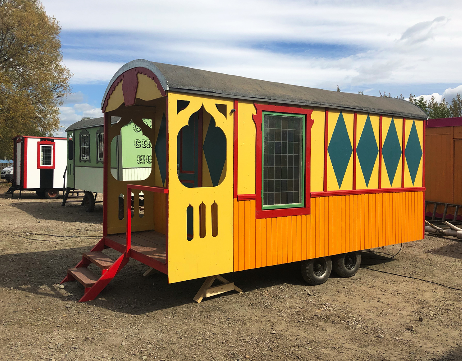 the clown's wagon