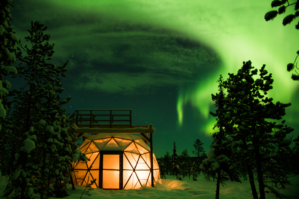 Glamping på vintern – så håller du dig varm under stjärnorna