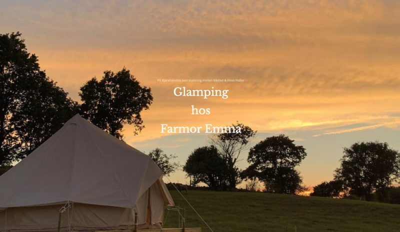 Farmor Emmas Glamping Kattvik